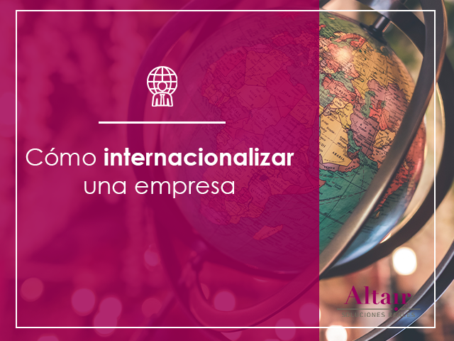 como internacionalizar una empresa