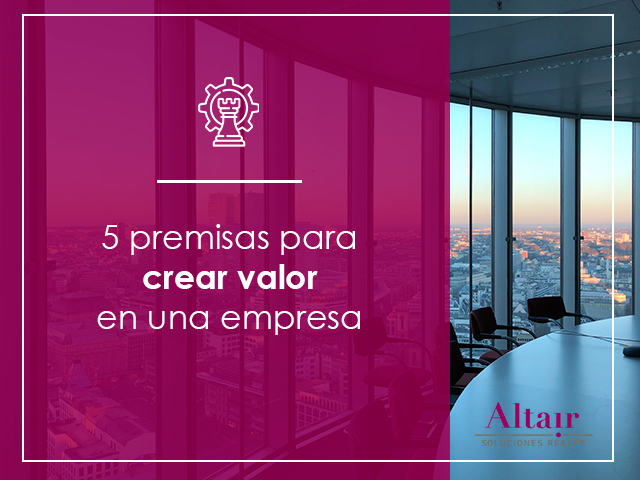 crear valor en una empresa